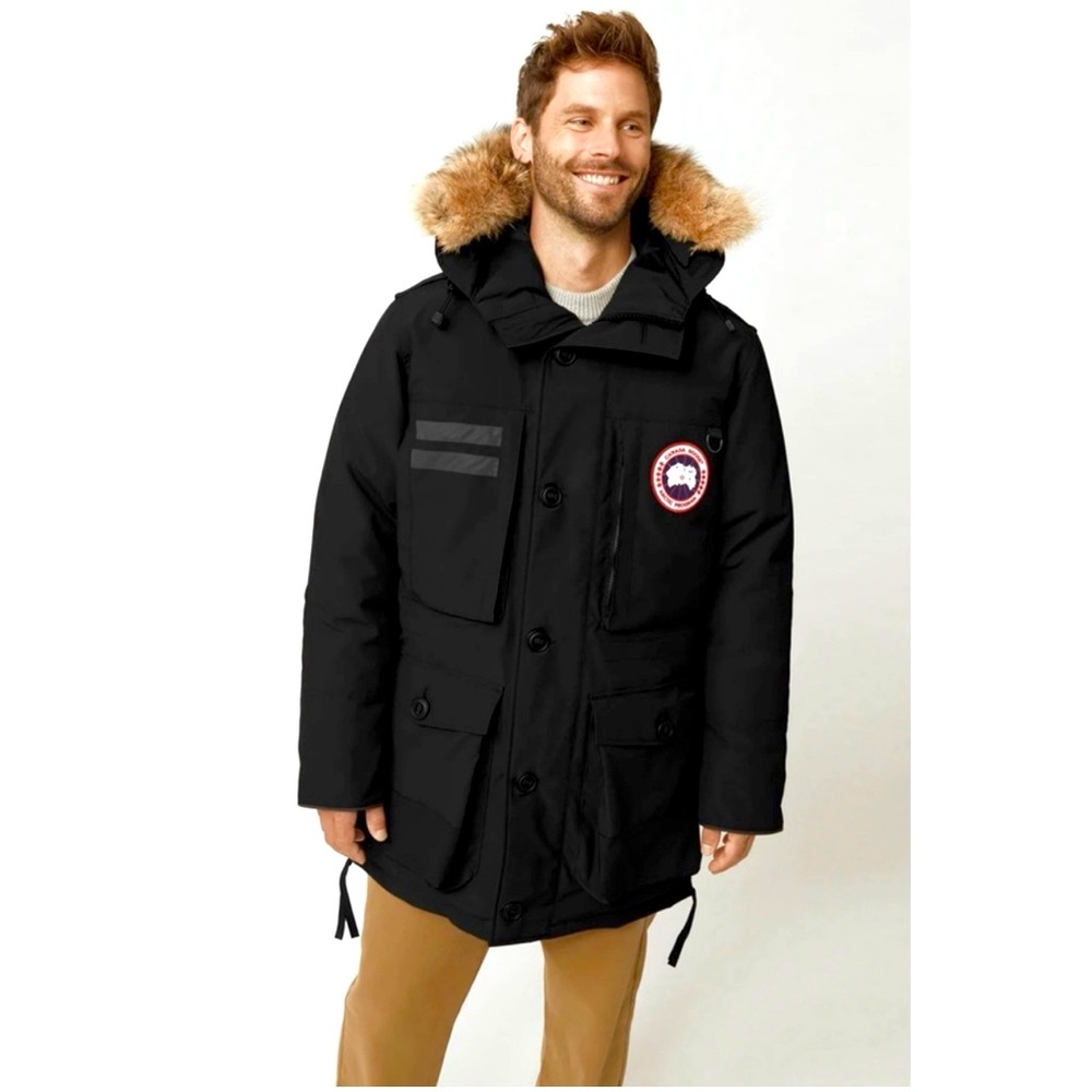 NEW Canada Goose Macculloch Parka L Black Nior